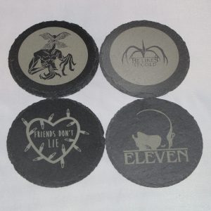Eleven and (not) Friends Slate Coasters