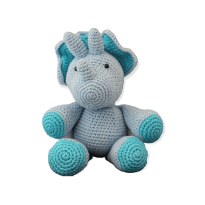 Hand Crocheted Dino