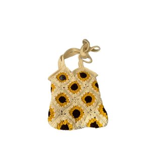 Hand Crochet Flower Bag